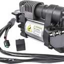 GELUOXI 949-356 Air Suspension Compressor w/Relay Replacement for 2011-2016 Jeep Grand Cherokee WK2, 2013-2016 RAM 1500 Part# 68041137AF, 68204730AB