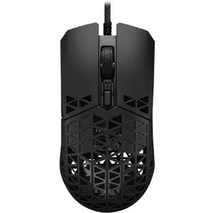 ASUS TUF Gaming M4 Air Lightweight Mouse | 16,000 dpi Sensor, Programmable Buttons, 47g Ultralight Shell, IPX6 Water Resistance, Gaming Paracord and Low Friction PTFE Feet, Black