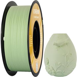 Kingroon Matte PLA Filament 1.75mm 3D Printer Filament Matte Green 1kg Dimensional Accuracy +/- 0.02 mm