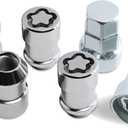 M14 x 2.0 Wheel Lock Lug Nut kit Anti Theft, Compatible with 2014 Ram 1500 & F-150 F-350 Expedition Lobo & Navigator Mark LT & Bonneville Safari and Other Models