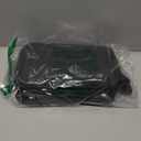 Insulated Lunch Bag for Men & Women, 9L Leakproof Lunch Box Soft Cooler Tote with 5 Pockets, 600D Oxford, EVA Lining, Adjustable Strap for Work, Picnic, Beach&Travel-Black (Single)