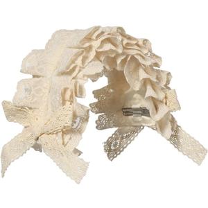 COSDREAMER Womens Maid Cosplay Headband Lace Flower Headwear