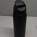 Owala FreeSip Insulated Stainless Steel Water Bottle with Straw, BPA-Free Sports Water Bottle, Great for Travel, 40 Oz, Very, Very Dark