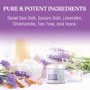 Dead Sea Salt for Soaking  100% Pure Scented Bath Salt for Muscles, Relaxation & Detox - 16 oz Natural Epsom Salt for Bath Soak, Body Scrub & Skin Softening