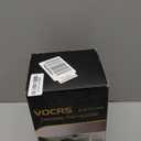 Small Portable Space Heater for Indoor Use  VOCRS 1500W PTC Electric Heater with Thermostat, Remote Control, 12H Timer, Eco and Fan Mode, Rapid and Safe Heating for Bedroom, Office