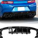 Rear Bumper Diffuser for 2016-2024 Chevy Camaro Except ZL1 Model