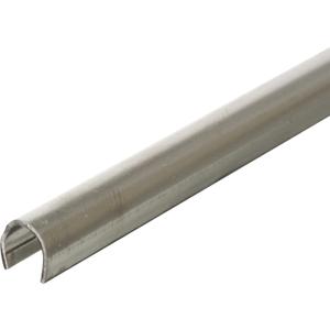 Prime-Line MP1583 Track Repair Cap, Stainless Steel, 3/16 In. x 72 In. x 1/4 In. (5 Pack)