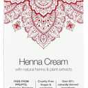Tints of Nature Simply Healthier Hair Colour, Henna Cream Dark Brown, Semi-Permanent Hair Colour, 2.46 Oz