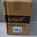 Valgus Commercial Coffee Urn 32-Cup 6L Stainless Steel Large Coffee Maker with Percolator Electric Hot Water Dispenser for Party, Office, Wedding