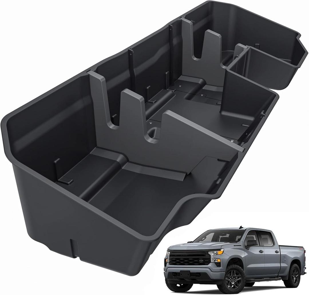 MIKKUPPA Truck Under Seat Storage - Fit for 2019-2026 Chevy Silverado 1500