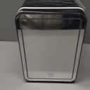 Makeup Fridge With Dimmable LED Light Mirror, 4L Mini Fridge for Bedroom, Car, Office & Dorm, Cooler & Warmer, Portable Small Refrigerator for Cosmetics, Skin Care and Food, Black