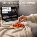 4 x SODGHYTR Chinese Spicy Crispy Chili Snack with Sesame Seeds,Crispy Fried Spicy Chips,Ready To Eat, 108g/3.8oz,Peanuts+Chilies+Broad Beans, Suitable for Lamian Noodles, Rice and Sushi Mix