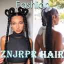 Long Braided Ponytail Extension for Black Women Soft Synthetic Hair Piece with Hair Tie Straight Wrap Around Ponytail Braided Hair Extensions pre Stretched 24 Inch 2 Packs 120 Gram (Blonde)