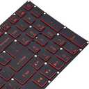 KBRPARTS Replacement Keyboard for Acer Nitro 5 AN515-51 AN515-31 AN515-53 AN515-52 AN515-53-52FA, AN515-42 AN515-41 AN515-41-19HM N17C1 N16C7 Series Laptop with Red Frame Backlit US Layout