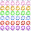 Riakrum 50 Pieces 10ft 30 LEDs Fairy Lights Battery Operated, Wedding Waterproof Tiny Small Twinkle String Lights for Jars Starry for DIY Party Favors for Birthday Vases Centerpieces(Mixed Color)