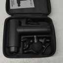 Massage Gun, Muscle Therapy Gun for Athletes, Deep Tissue Percussion Body Muscle Massager with 30 Adjustable Speeds, 10 Types of Massage Heads, Handheld Massager for Neck Back Pain Relief (black)