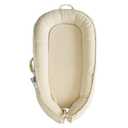 Infant Lounger, Baby Nest Cover for Baby Girls & Boys, Newborn Essentials for Baby 0-12 Months, 100% Cotton Breathable, Portable Travel Bed (CreamyWhite, Corduroy)