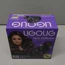 LIGOLIG Hair Difuser Attachment Universal Diffuser Hair Dryer for 1.4-inch to 2.4- inch Blow Dryer, Hair Diffuser for Curly Hair and Natural Wavy Hair (Black)