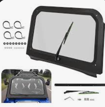 Kojem Clear Windshield for RZR 570 for 2008-2014 RZR 800 RZR XP 900