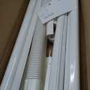 LyPrem 25Ft Mini Split Line Set Cover 4" PVC Line Cover Kit for Mini Split and Central Air Conditioner & Heat Pump
