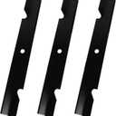 105-7781-03 Mower Blade Compatible with to ro 52" Deck, Hi Flow Blade Fit for 30099 30694 74237 74539 74943 79559, Replaces 108-1117 110-0409 105-7781, 3 Pack
