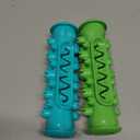 Guardians Dog Chew Toys for Aggressive Chewers, Dog Toothbrush Care Cleaning Stick, Puppy Toothing Chew Toy for Small Middle Pets (Blue+Green)