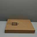 Mayfair Bennett Toilet Seat with Chrome Hinges, Slow Close Wood Seat, Secure Metal Hinges, Easy Install, Made in USA, Elongated, White