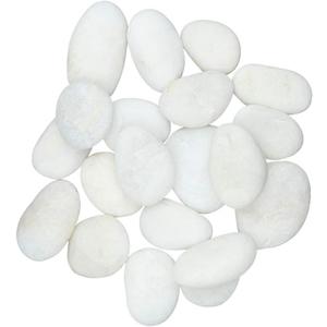 White River Rocks for Painting  20 Big Rocks, 2 - 3.5 Inch Flat Smooth Stones, about 6 LB. of Craft Rocks for Rock Painting, Kindness Stones, Painting Rocks Supplies for Adults and Kids
