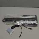 LED Desk Lamp for Office Home, Height Adjustable Architect Desk Light with USB Adapter, Stepless Dimming Desk Lamp Light for Reading, Study, Workbench (Black)