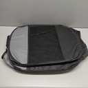 Portable Dog Playpen for Large Dogs, Collapsible Puppy Pet Cat Playpen with Zipper Top Cover (Large Size, Grey-Black)