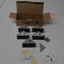 LED Solar Step Lights Waterproof Outdoor Stair Lights, Solar Deck Lights Outdoor Decor IP67 Solar Decoration Lights for Yard, Patio, Garden, Walkways, Front Door, Pathway, Driveway, Porch 6 Pack