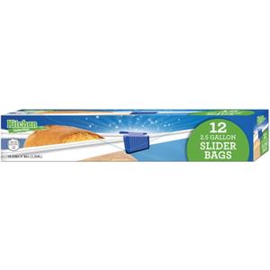 Slider Bags 2.5 Gallon Case of 144 (12 packs x 12)