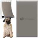 TonGass PAC11-11039 Large Dog Door Flap Replacement Compatible with PetSafe Freedom Dog Doors, 10 1/8" x 16 7/8" Pet Door Replacement Flaps with Magnetic Closure, Weather-Proof & Warp-Resistant