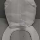 Plus Series Round Toilet Seat, Slow Close, No-Slam, Magnetic Quick-Release for Easy Clean, Easy Installation, Secure-Grip Bumpers, Wobble-Free, Adjustable Fit, Plastic, White