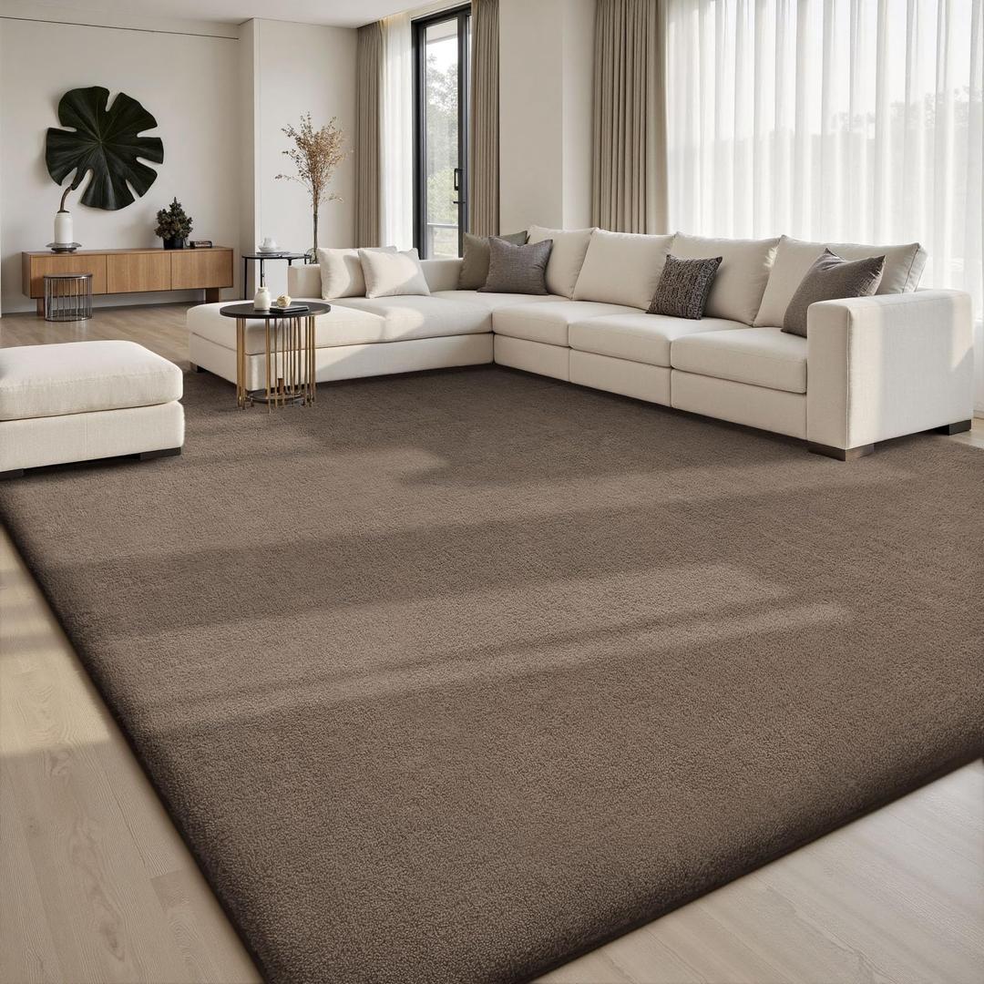 Sour Lemon 9x12 Area Rugs for Living Room, Soft Large Area Rug Fluffy Rugs for BedroomMachine Washable Area Rug Non Slip Carpet Rug for Living Room Playroom Kids Room Home Decor