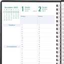 Blueline 2026 Timanager DuraFlex 5-Day Weekly/Monthly Planner, 13 Months, December 2025 to December 2026, Poly Cover, 9.0625" x 5.875", Black (C5910V.81T-26)