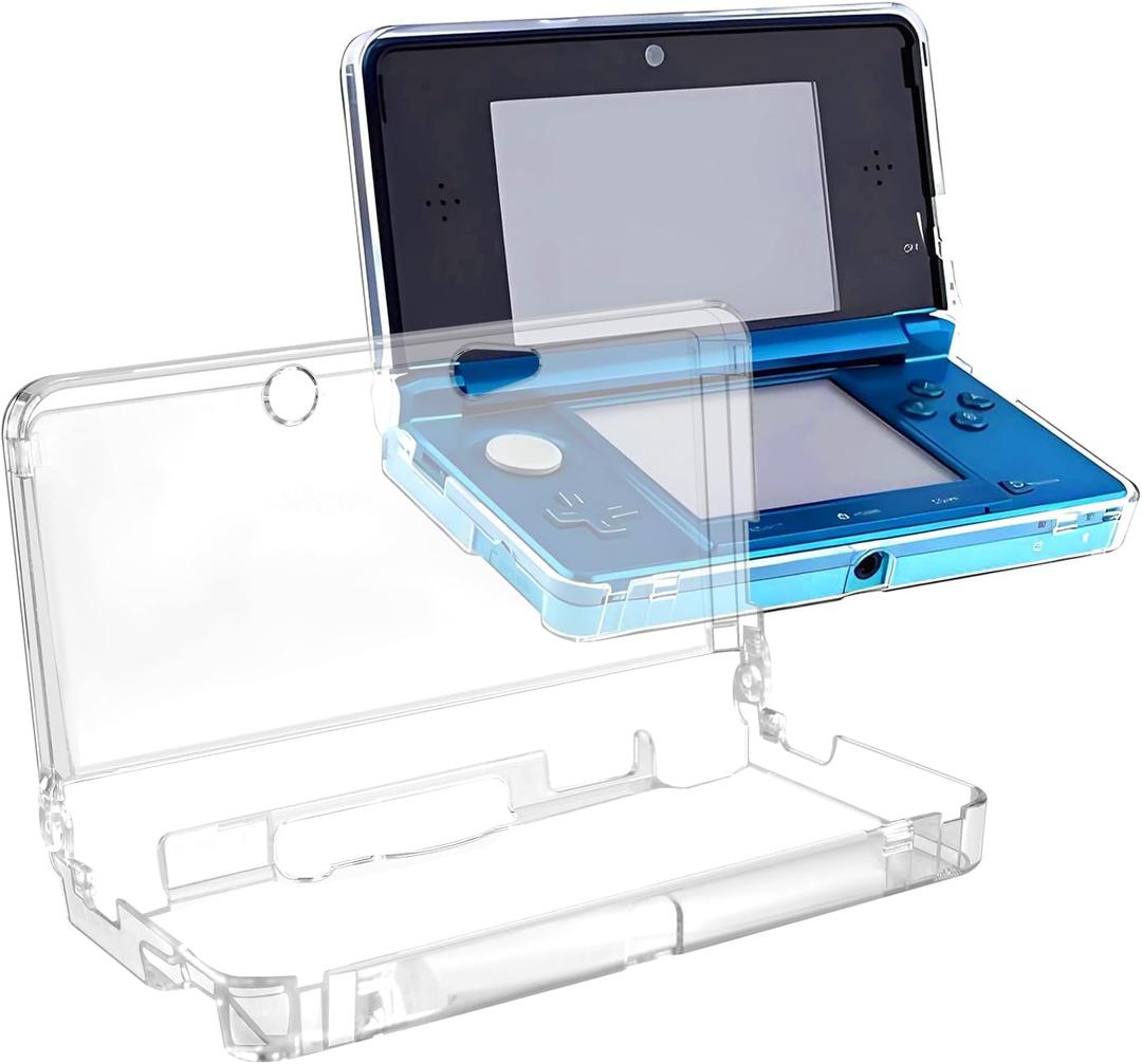 OSTENT Hard Crystal Case Clear Skin Cover Shell for Nintendo 3DS