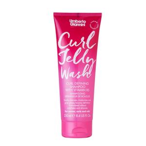 Umberto Giannini Curl Jelly Wash, Vegan, Cruelty Free, & Sulfate Free Shampoo for Curly or Wavy Hair, 250ml