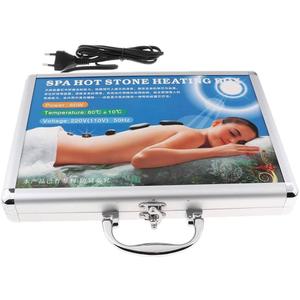 ATORSE Hot Stone Warmer Heating Box Massage Stone Heater Case EU Plug