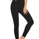 High Waisted Leggings for Women - Tummy Control Yoga Pants for Workout Running Athletic Women's Leggings, Size S-M