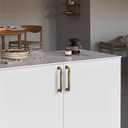 10 Pack 5 Inch(128mm) Kitchen Cabinet Handles Antique Brass Cabinet Pulls Vintage Retro Kitchen Cabinet Hardware Drawer Pulls for Dresser Cupboard Wardrobe