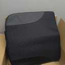 Lofty Aim Car Seat Cushion, Car Seat Pillow, Automotive Cushion Memory Foam Car Seat Cushion for Long Driving, Butt Pillow for Pain Relief, Driver Seat Cushion for Car, Truck, Office, Black, 
18" × 17"×2.5"