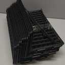 14 Pack Under Bed Blockers for Pets  Easy to Install Black Plastic Under Couch Blocker (6.5" H x 14.5" L)  Prevents Dogs, Cats, Toys from Getting Under Sofa or Furniture