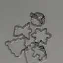 Christmas Cookie Cutters Set - 24 Pcs Holiday Cookie Cutter with 8 Shapes - Gingerbread Men, Christmas Tree, Snowflake, Apple, Angel, Gloves, Heart and Star Biscuit Cutters for Winter Holiday Baking