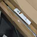 KES Glass Shelf for Bathroom, Floating Glass for Wall Shelves 20-Inch 3 Pack Rectangular Stainless Steel Brackets Wall Mounted Brushed Finish, A2021-2-P3