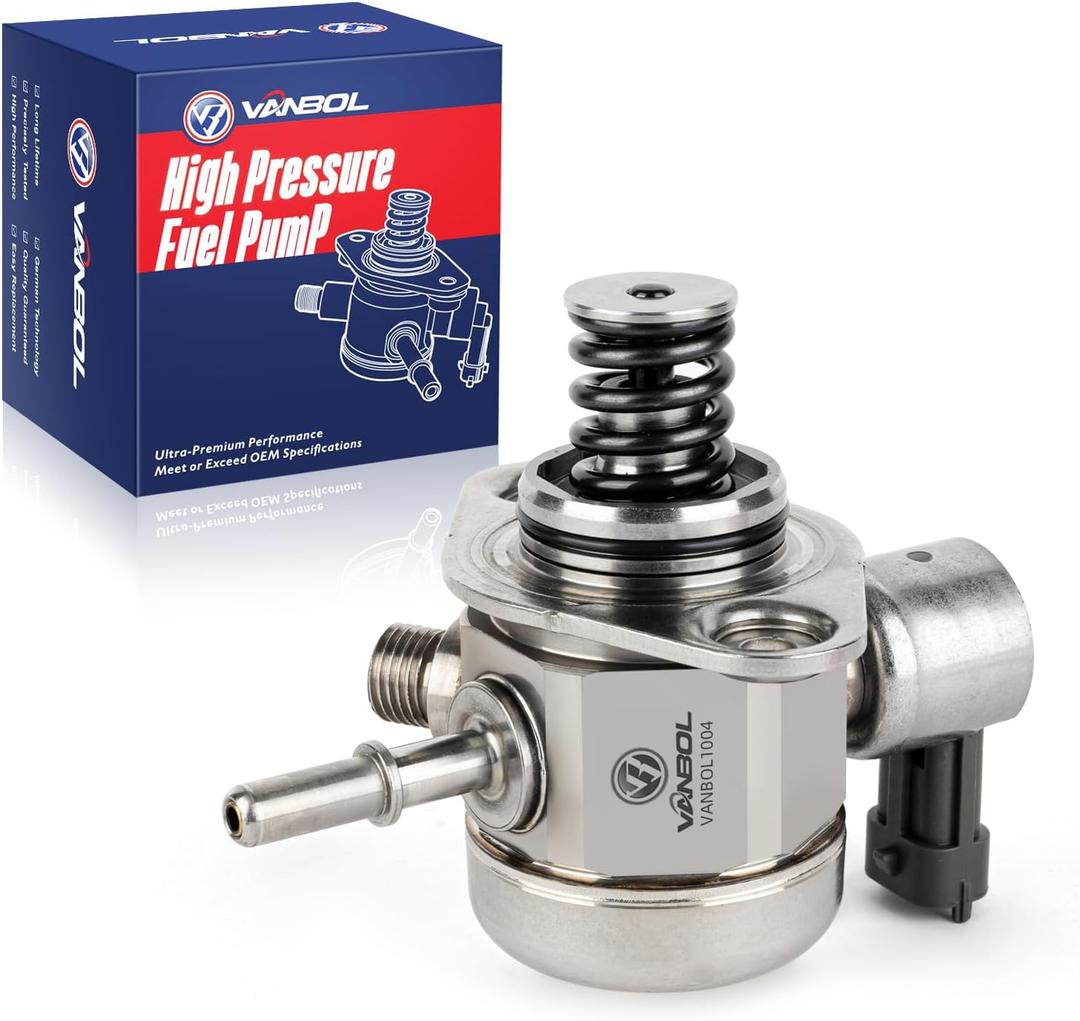 High Pressure Fuel Pump Compatible with 2012-2018 Ford Edge Escape Explorer Focus Fusion Police Sedan Land Rover Discovery LR2 Range Rover Evoque Lincoln MKC MKT MKZ L4 2.0L Replace 0261520152