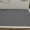 Stone Bath Mat, Diatomite Fast Drying Non Slip Stone Shower Mat, Super Absorbent for Bathroom & Kitchen, Multi-Use as Pet Mat, Easy to Clean 16"x24", Gray (Style 02-gray)