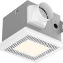 Tech Drive Very-Quiet 70 CFM, 2.0 Sone Bathroom Ventilation and Exhaust Fan With LED light 4000K 600LM(70CFM),Ceiling Mounted Fan,Easy to Install
