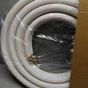 16FT Air Conditioning Tubing Hose Extension 3/8" and 5/8" Insulated Copper Hoses Fit for Mini Split Air Conditioner