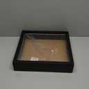 11x12 Shadow Box with Slot-Wine Cork Holder-Ticket Display Case Frame Come with Light-Beer Caps Show case-Christmas Home Decoration (Black)